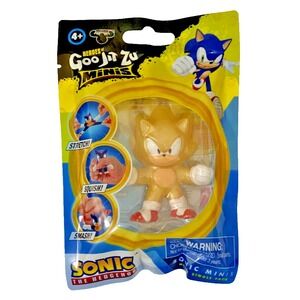 SUPER SONIC‎ Sonic The Hedgehog Heroes Of Goo Jit Zu Minis 2.5" Figure